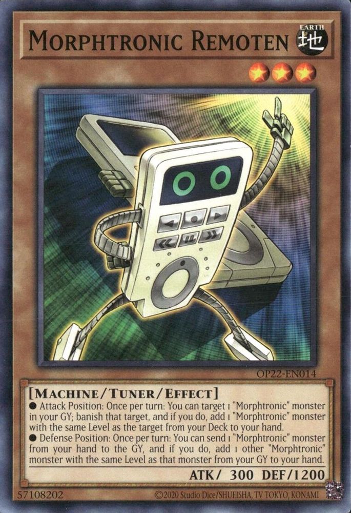 Morphtronic Remoten (OP22-EN014) - Common