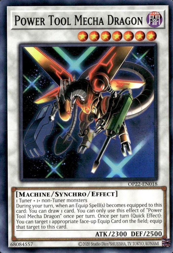 Power Tool Mecha Dragon (OP22-EN018) - Common