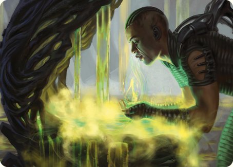 Carte d'art de communion nécrogène [Phyrexia : All Will Be One Art Series] 