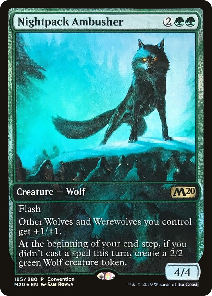 Nightpack Ambusher (Convention) (Full Art) [Promos de l'ensemble de base 2020] 