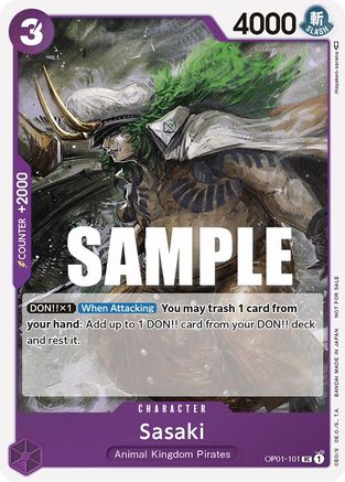 Sasaki (Event Pack Vol. 2) (OP01-101) - Promo