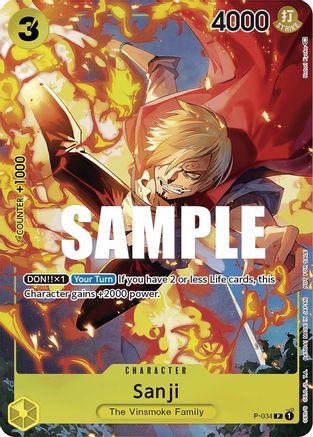 Sanji (Event Pack Vol. 2) (P-034) - Promo