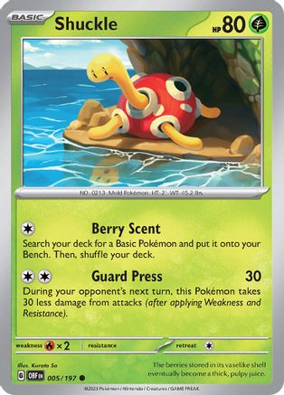 Shuckle 005  - Common