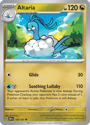 Altaria 160  - Uncommon
