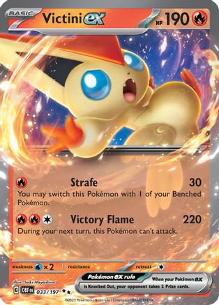 Victini ex 033  - Holofoil - Double Rare