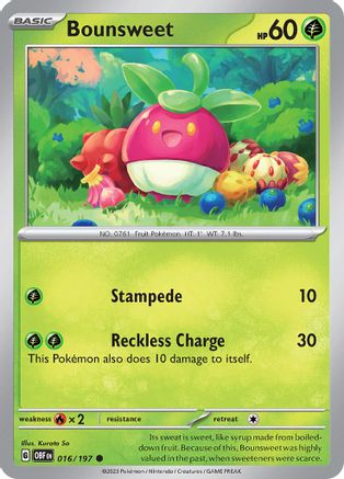 Bounsweet 016  - Common
