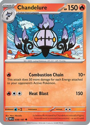Lustre (038/197) [Écarlate et Violet : Flammes d'Obsidienne] 