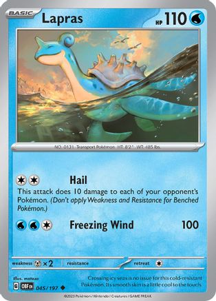 Lapras 045  - Uncommon