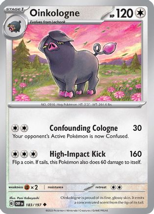 Oinkologne 183/197  - Uncommon