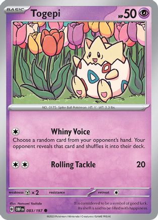 Togepi 083  - Common