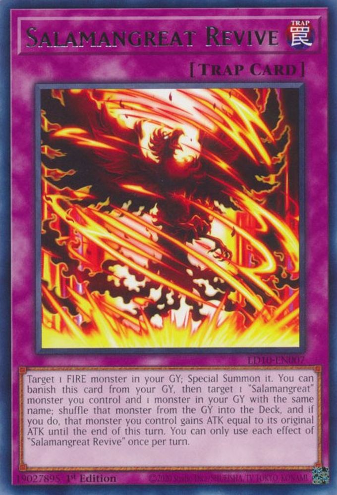 Salamangrande Revive [LD10-EN007] Rare 