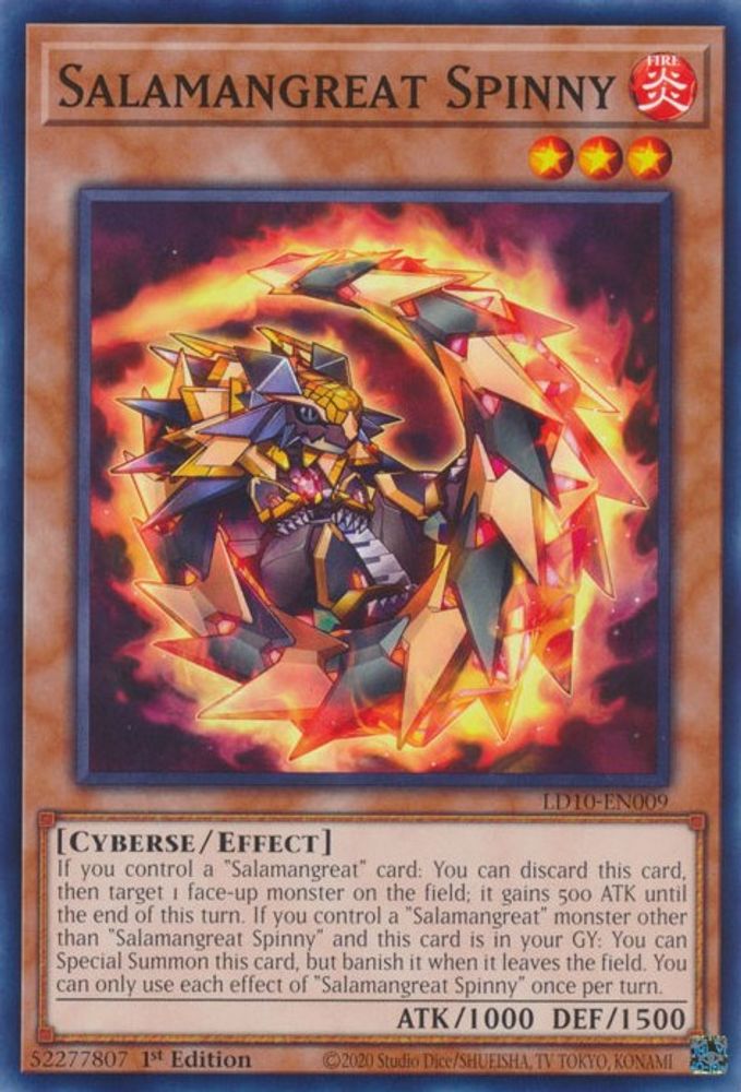 Salamangreat Spinny (LD10-EN009) - Common