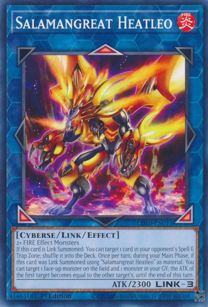 Salamangreat Heatleo (LD10-EN011) - Common