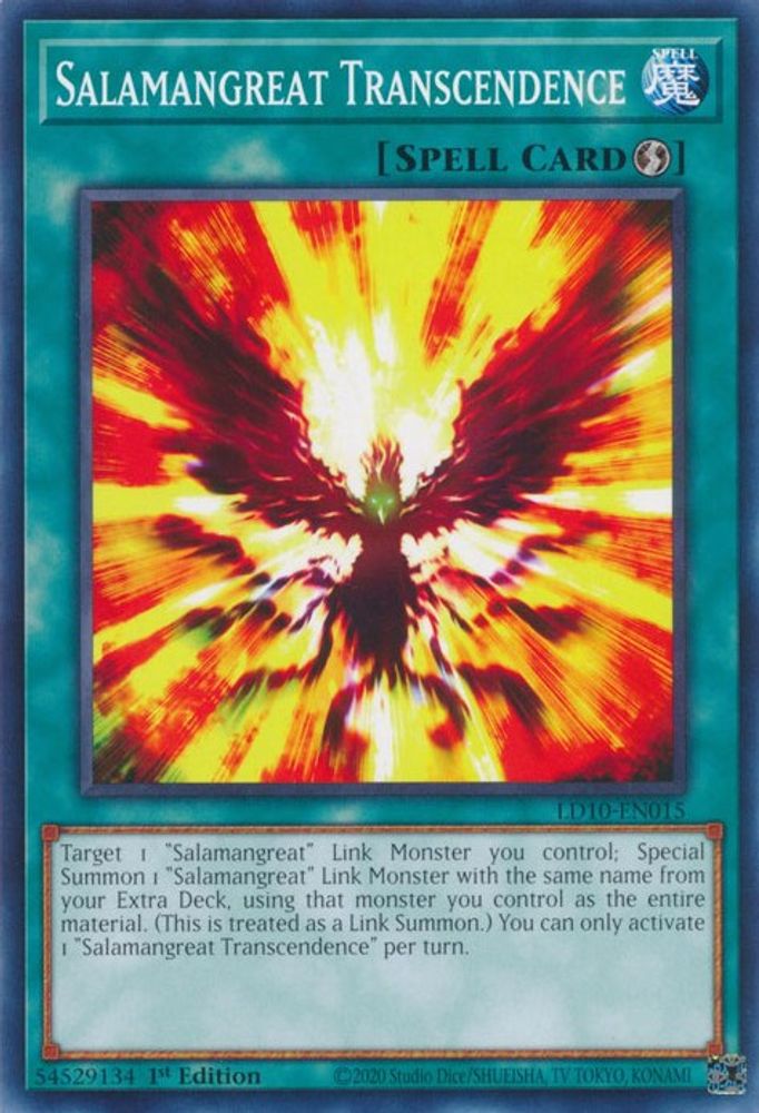 Salamangreat Transcendence (LD10-EN015) - Common