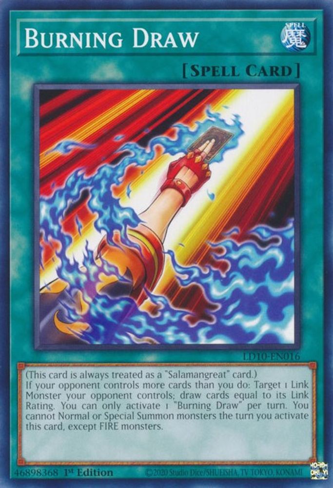 Burning Draw (LD10-EN016) - Common