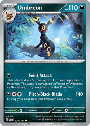 Umbreon 130  - Uncommon