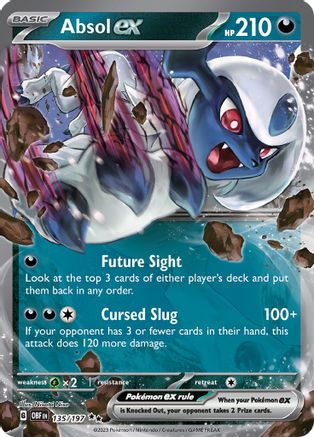 Absol ex 135/197  - Holofoil - Double Rare