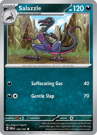 Salazzle 140  - Uncommon