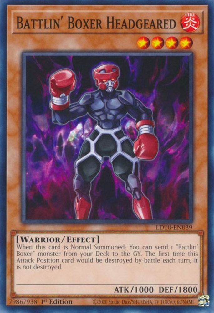 Battlin' Boxer Headgeared (LD10-EN039) - Common