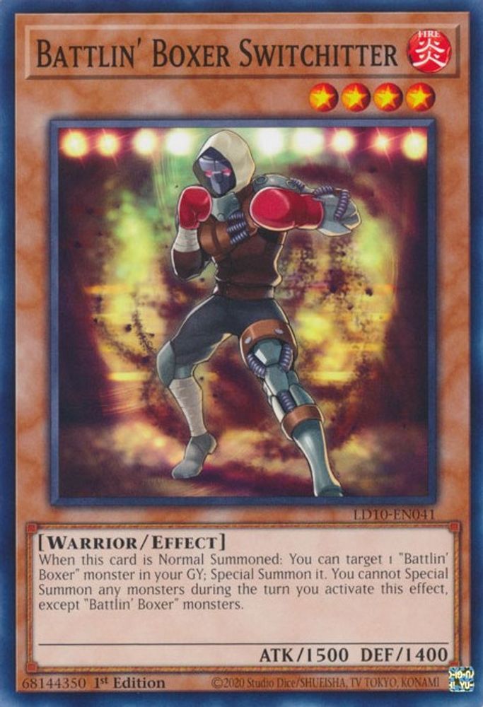 Battlin' Boxer Switchitter [LD10-EN041] Commun 