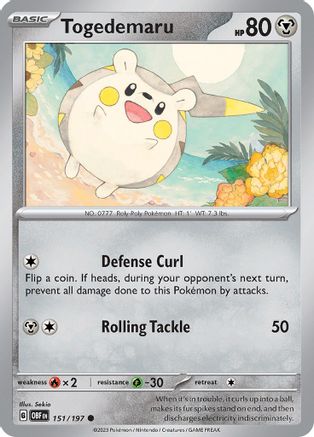 Togedemaru 151  - Common