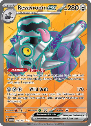 Revavroom ex 216/197  - Holofoil - Ultra Rare