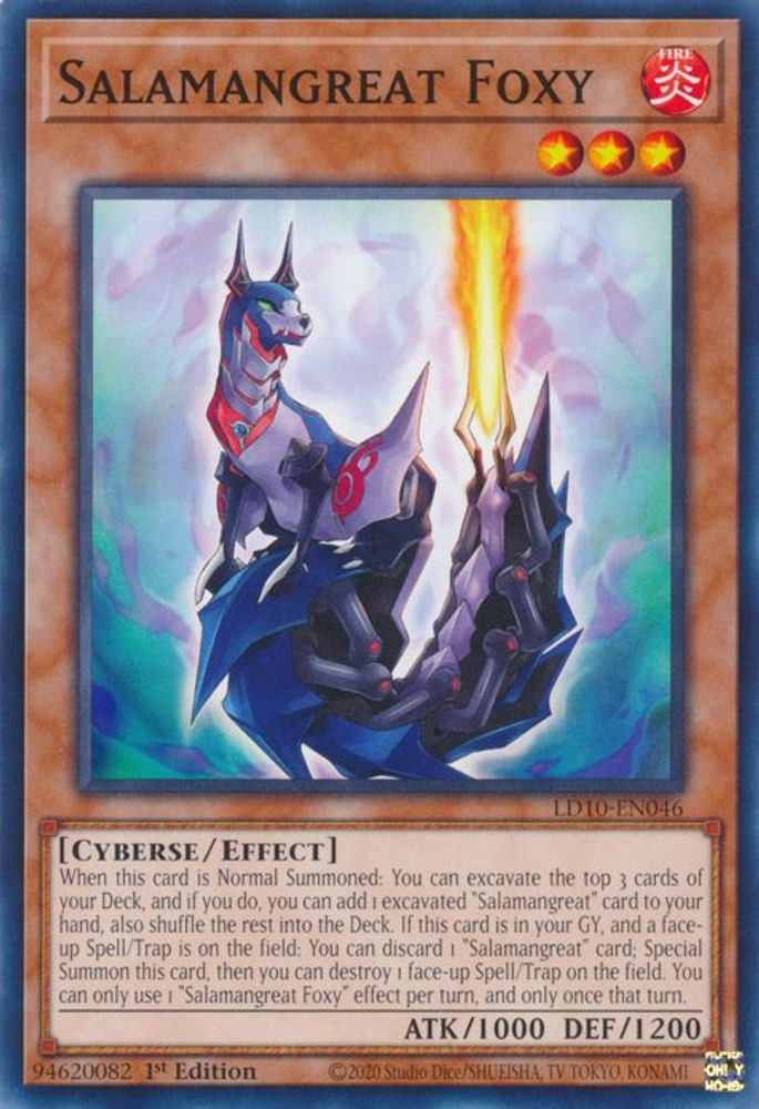 Salamangreat Foxy (LD10-EN046) - Common