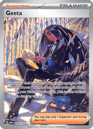 Geeta 226/197  - Holofoil - Special Illustration Rare