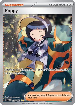 Poppy 227/197  - Holofoil - Special Illustration Rare