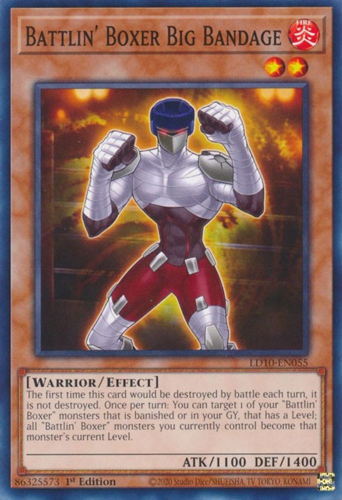Battlin' Boxer Big Bandage (LD10-EN055) - Common