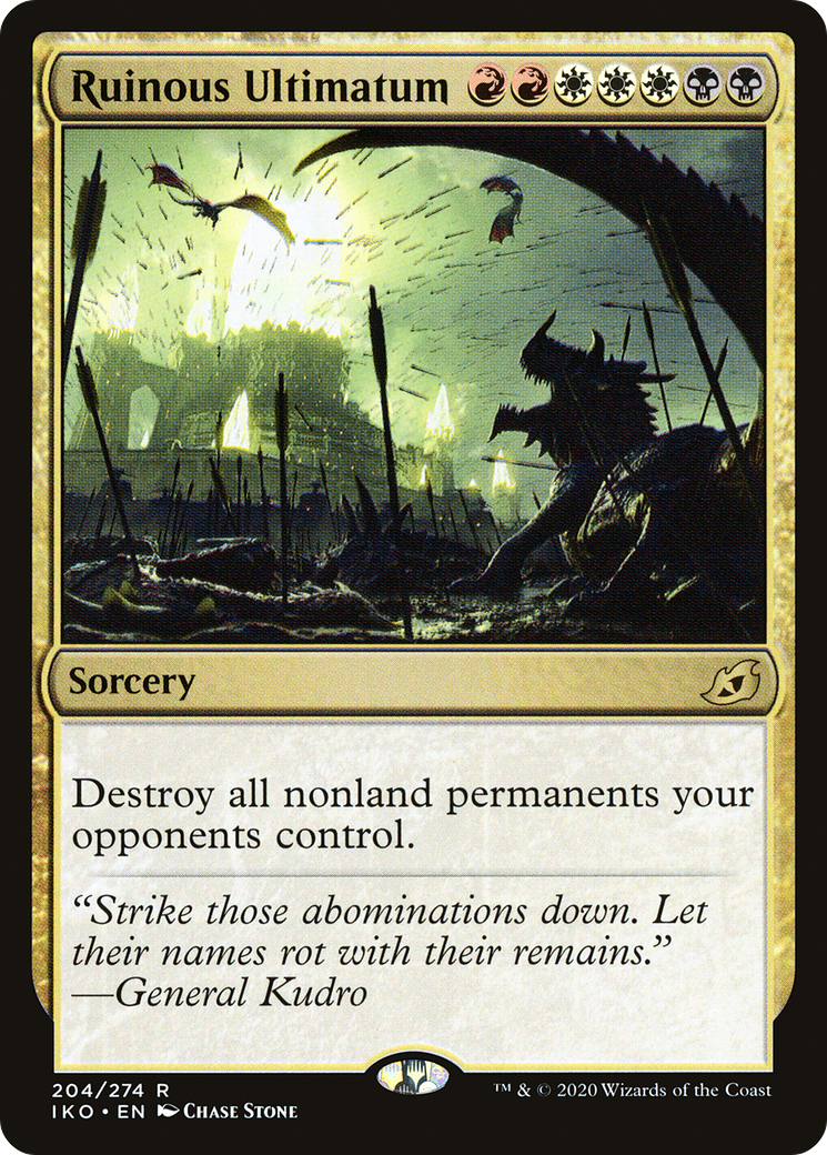 Ultimatum ruineux [Ikoria : repaire des béhémoths] 