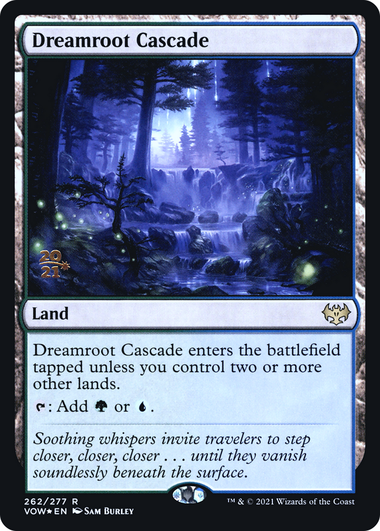Dreamroot Cascade (PRE-262S) - Innistrad: Crimson Vow Promos Foil