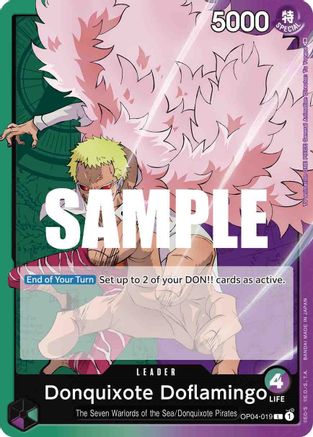 Donquixote Doflamingo (019) (OP04-019) - Leader