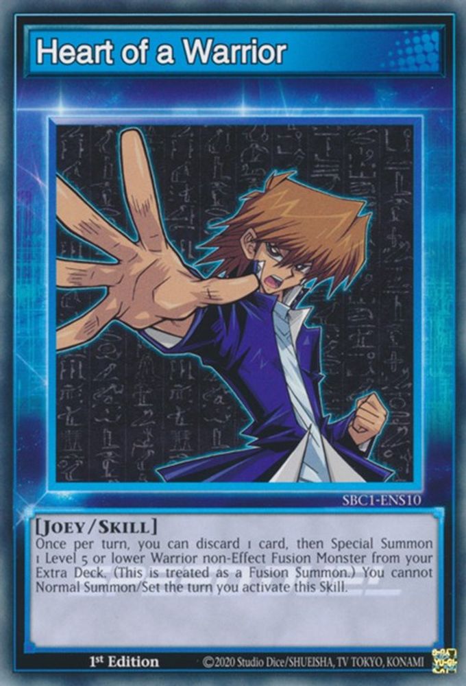 Heart of a Warrior (SBC1-ENS10) - Common