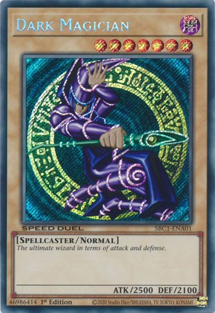 Magicien Sombre [SBC1-ENA01] Secret Rare 