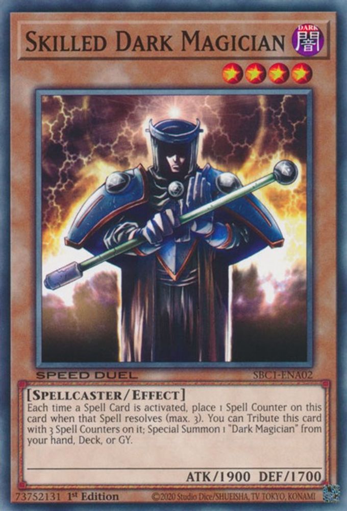 Skilled Dark Magician (SBC1-ENA02) - Common