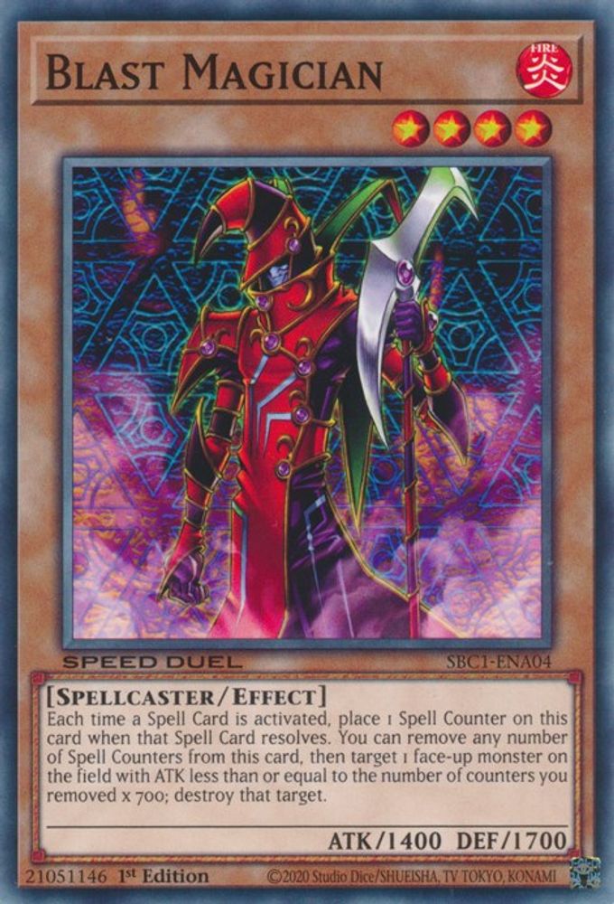 Blast Magician (SBC1-ENA04) - Common