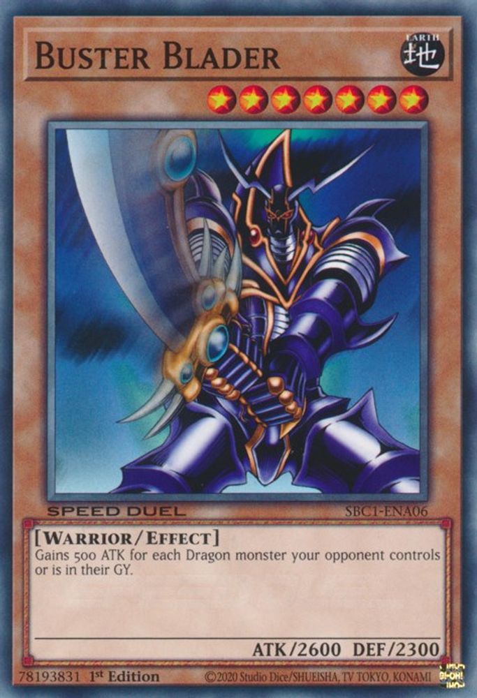 Buster Blader [SBC1-ENA06] Commun 