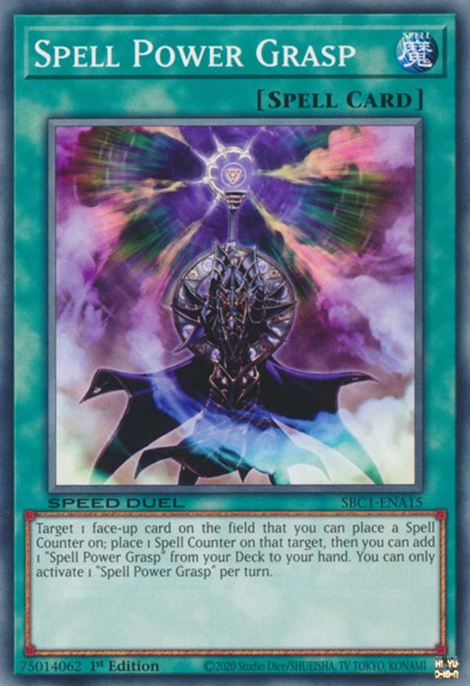 Spell Power Grasp (SBC1-ENA15) - Common