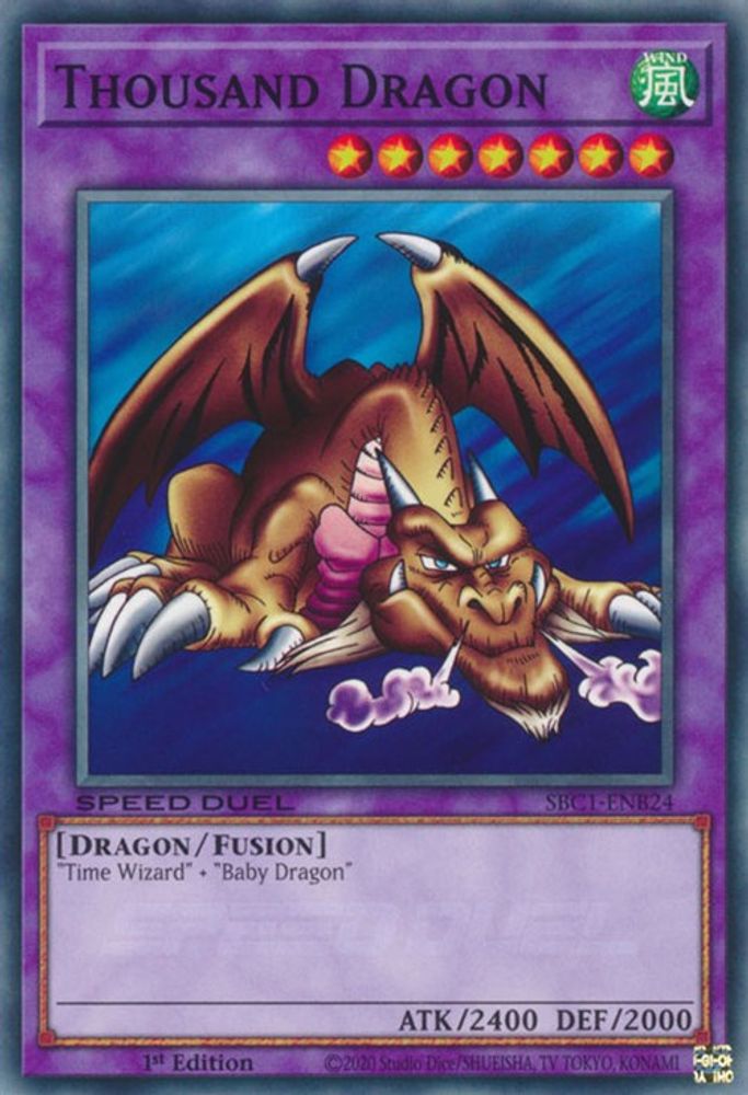 Mille Dragons [SBC1-ENB24] Commun 