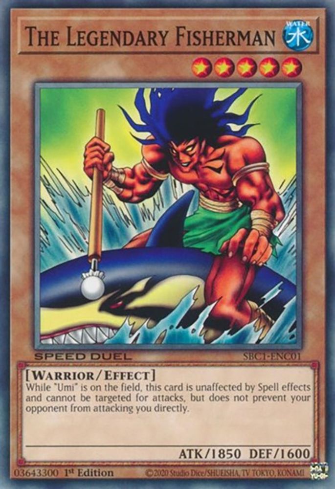 The Legendary Fisherman (SBC1-ENC01) - Common