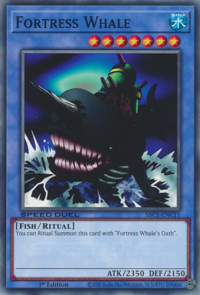 Fortress Whale (SBC1-ENC11) - Common