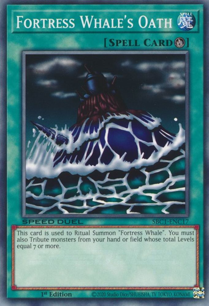 Fortress Whale's Oath (SBC1-ENC17) - Common