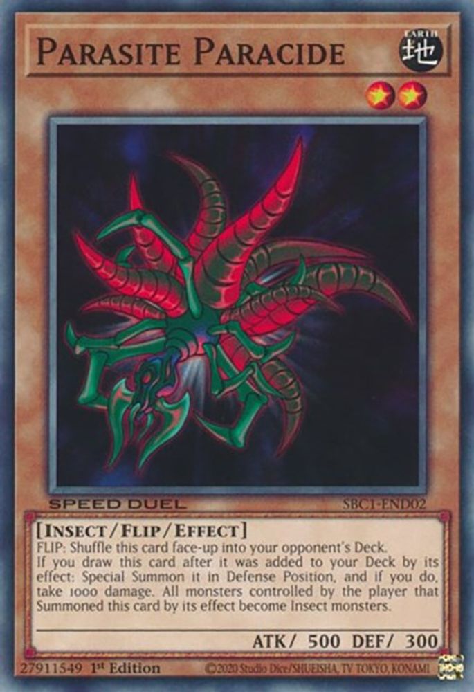 Parasite Paracide (SBC1-END02) - Common