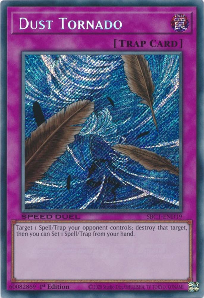 Dust Tornado (Secret Rare) (SBC1-END19) - Secret Rare