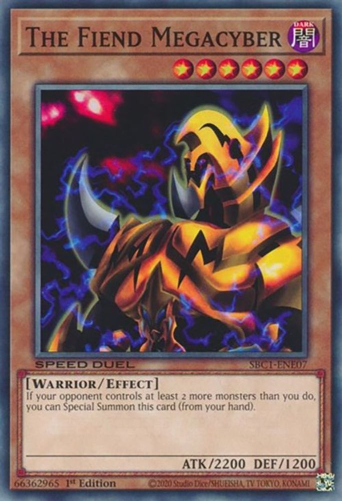 The Fiend Megacyber (SBC1-ENE07) - Common