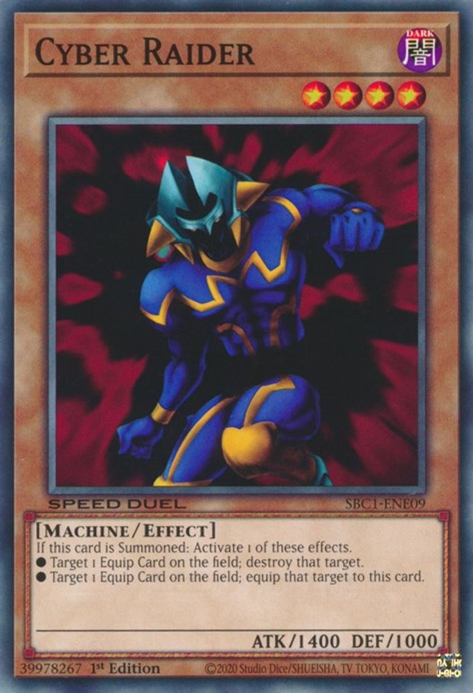 Cyber ​​Raider [SBC1-ENE09] Commun 