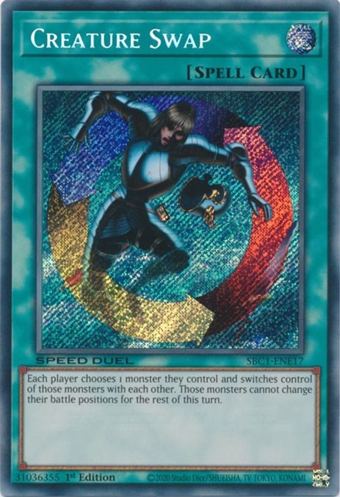 Échange de créatures [SBC1-ENE17] Secret Rare 