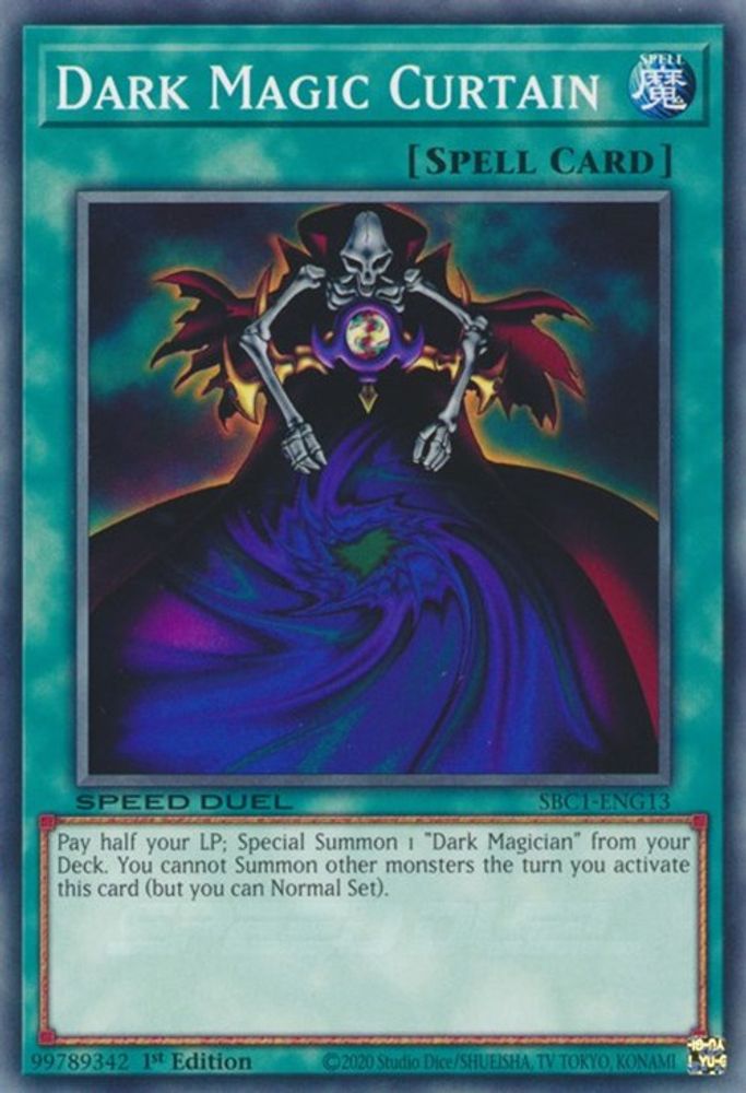 Dark Magic Curtain (SBC1-ENG13) - Common