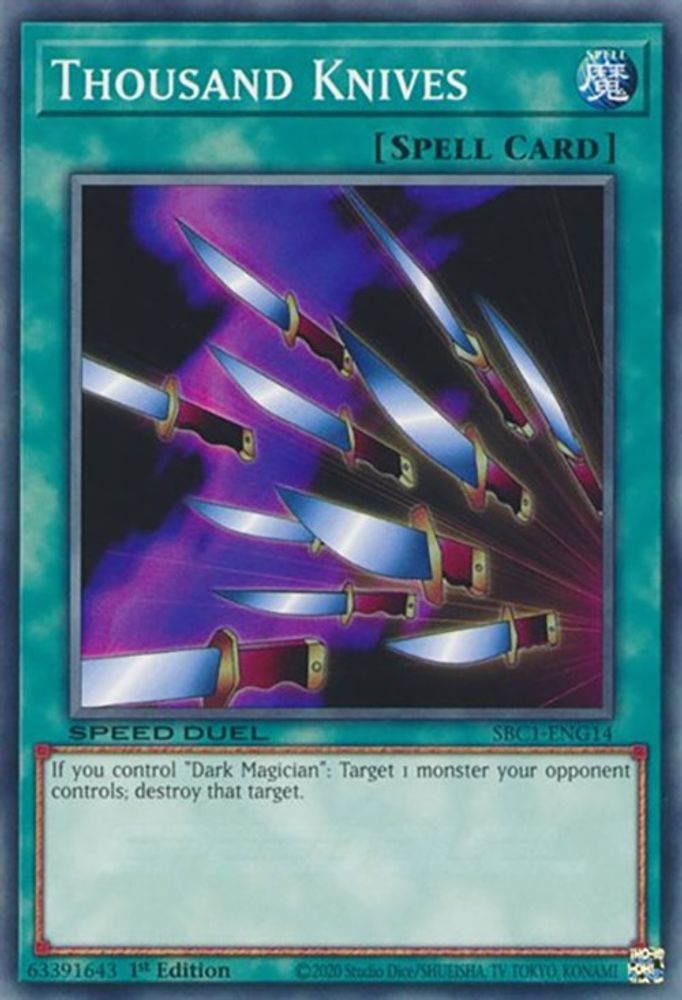 Thousand Knives (SBC1-ENG14) - Common